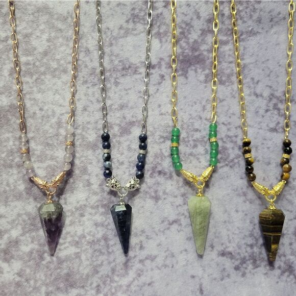 Pendulum Necklaces 18-20 inches - Picture 7 of 13
